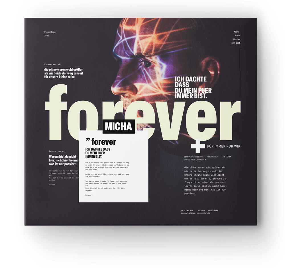 Micha. Singlecover Forever