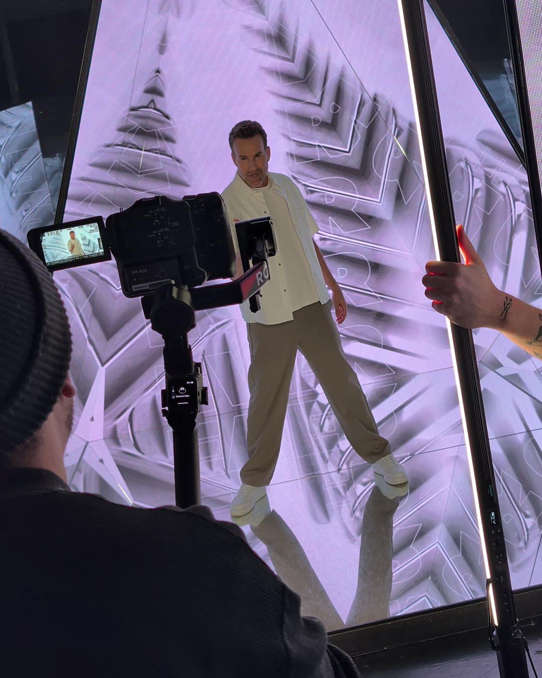 Michael Loew. Micha. Videodreh im WOW Museum München