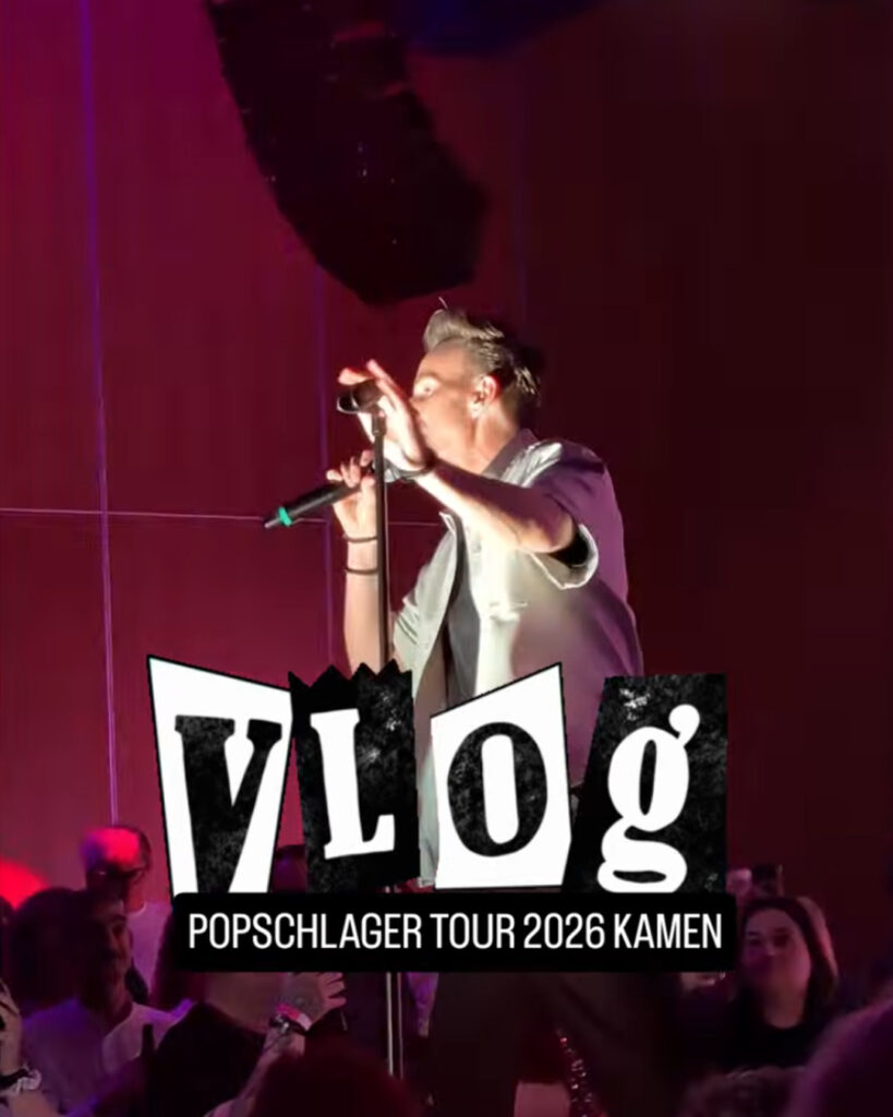 Micha. Michael Loew. Popschlager Tour 2026 Kamen. Beat Connect. VLOG