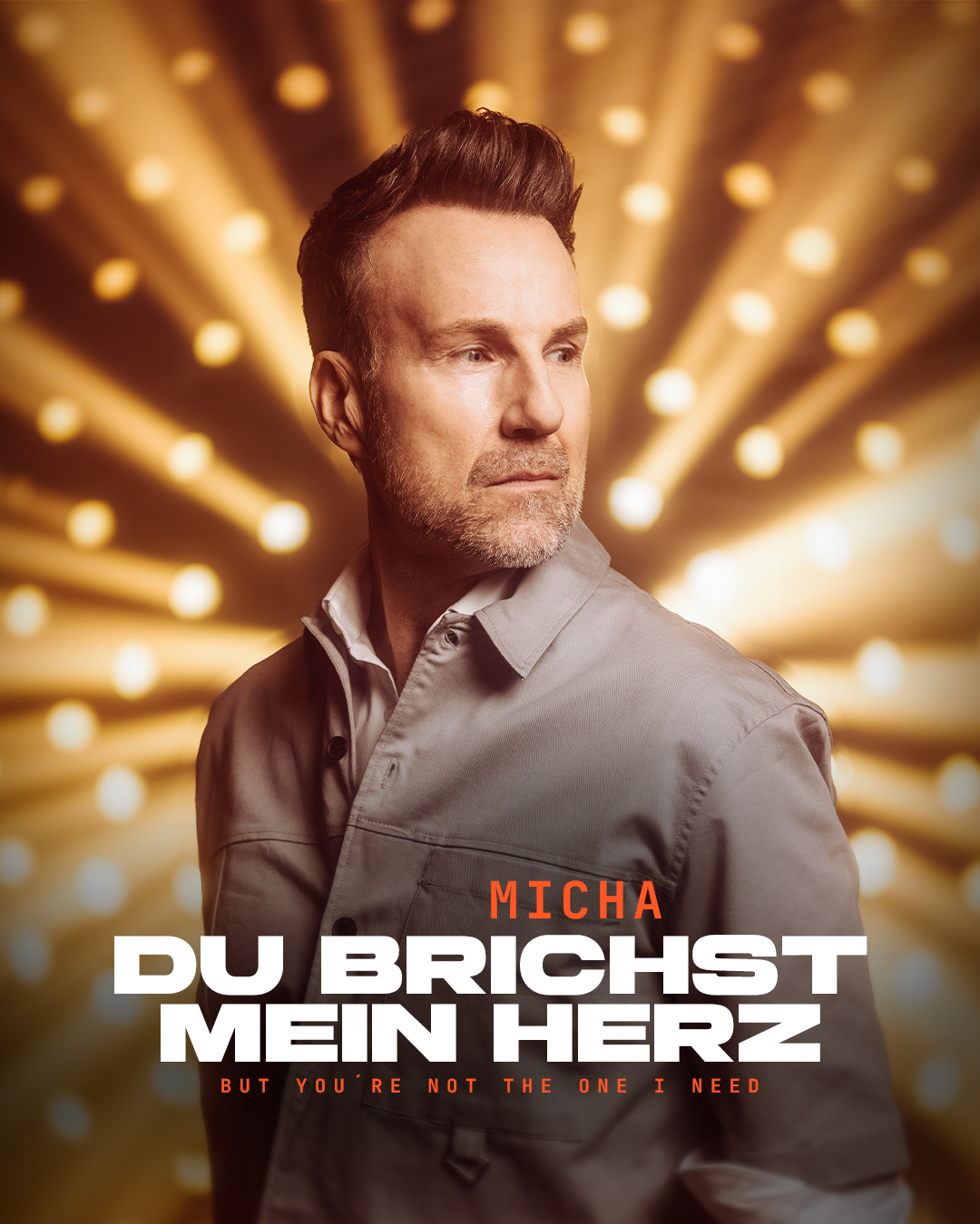 Micha. Du brichst mein Herz. Cover